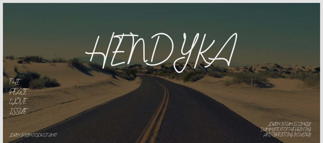 Hendyka Font