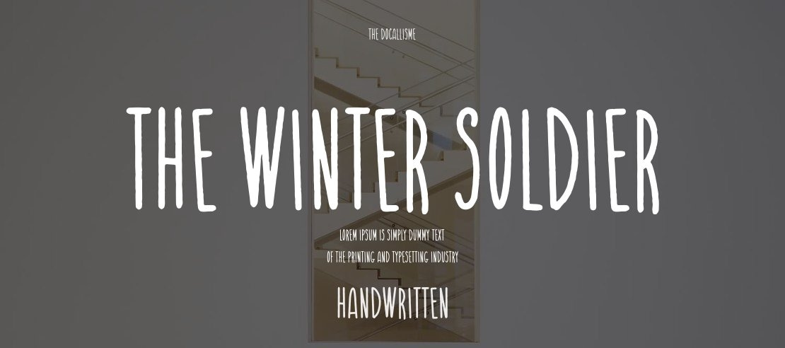 The Winter Soldier Font