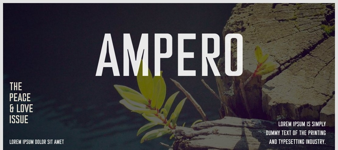 Ampero Font Family