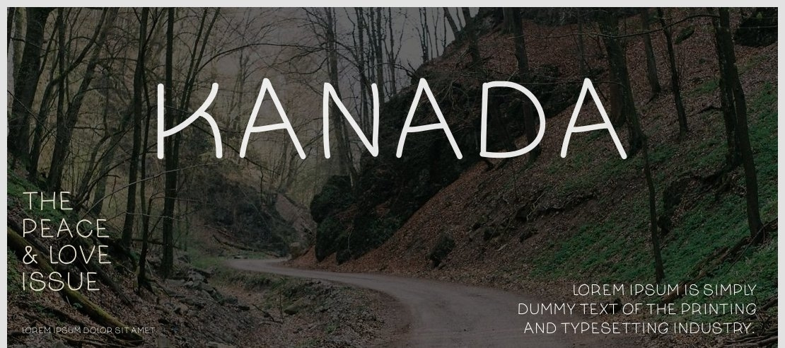 Kanada Font