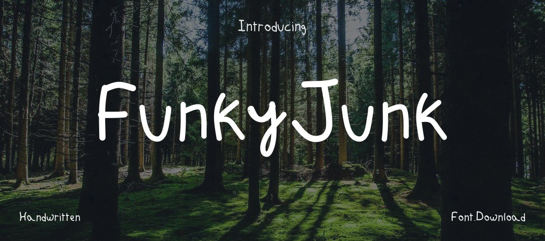 FunkyJunk Font