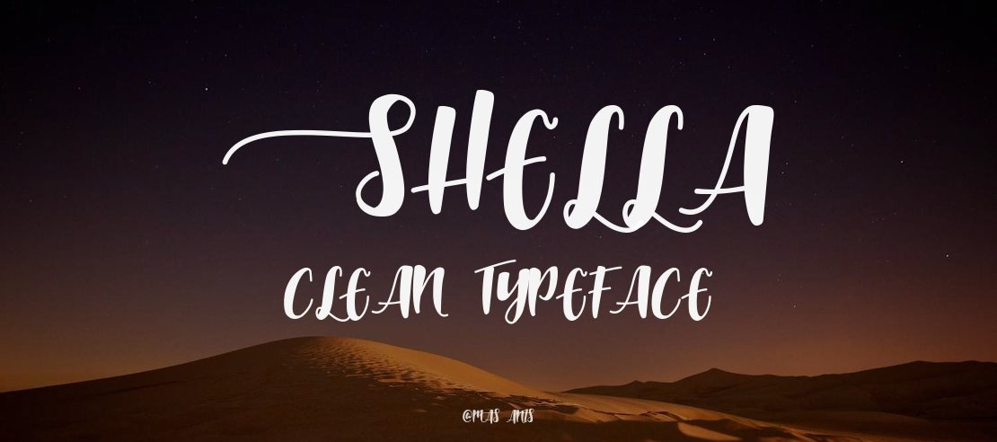 Shella Clean Font