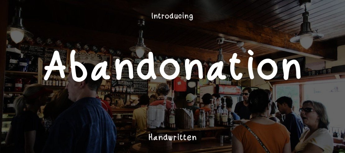 Abandonation Font