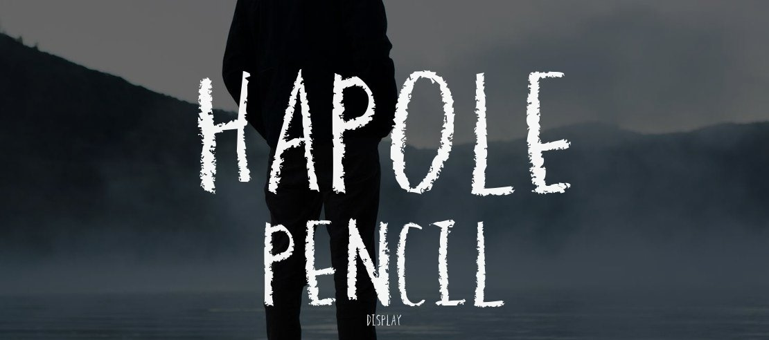 Hapole Pencil Font