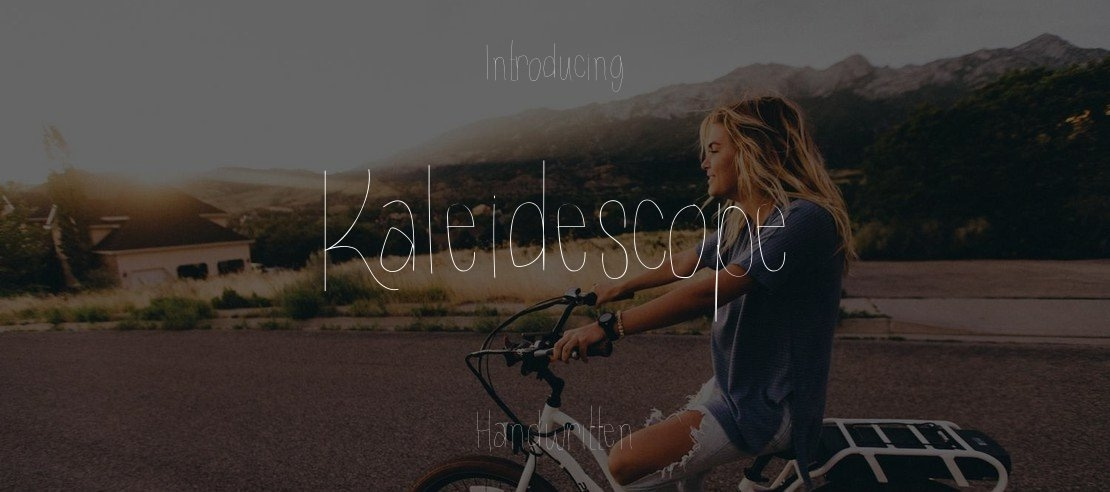 Kaleidescope Font