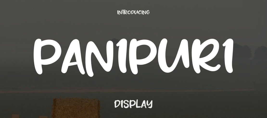 Panipuri Font