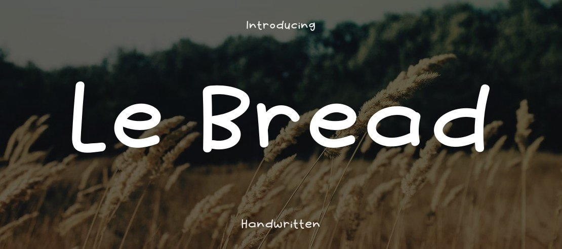 Le Bread Font