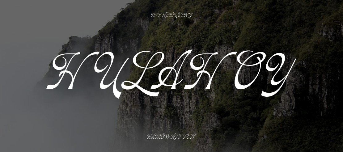 Hulahoy Font