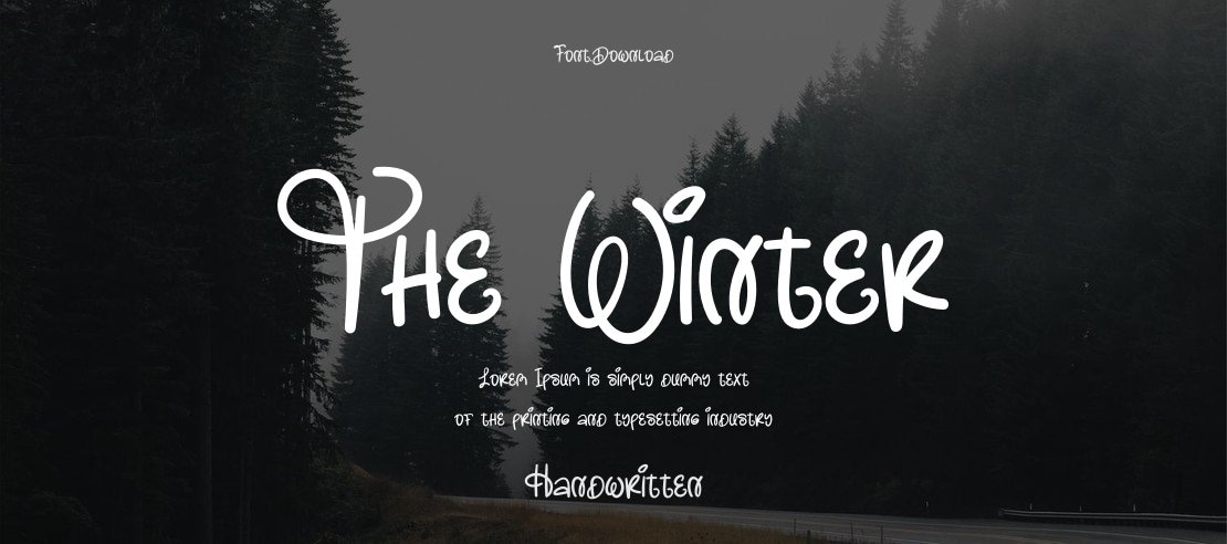 The Winter Font