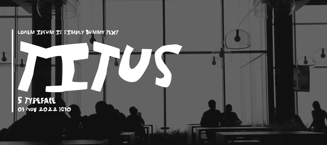 Titus 5 Font