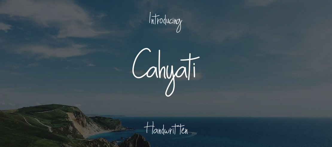 Cahyati Font