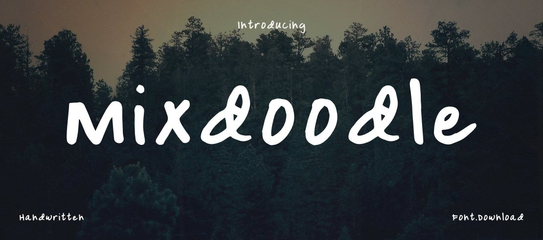 Mixdoodle Font