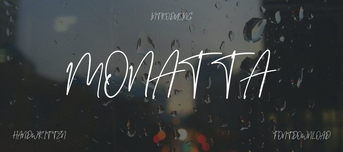 Monatta Font