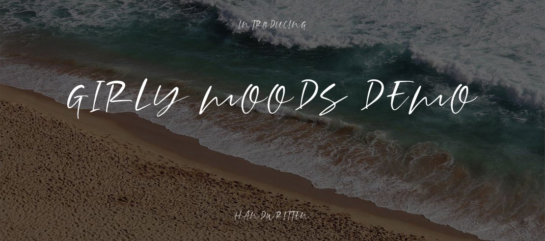 Girly Moods DEMO Font