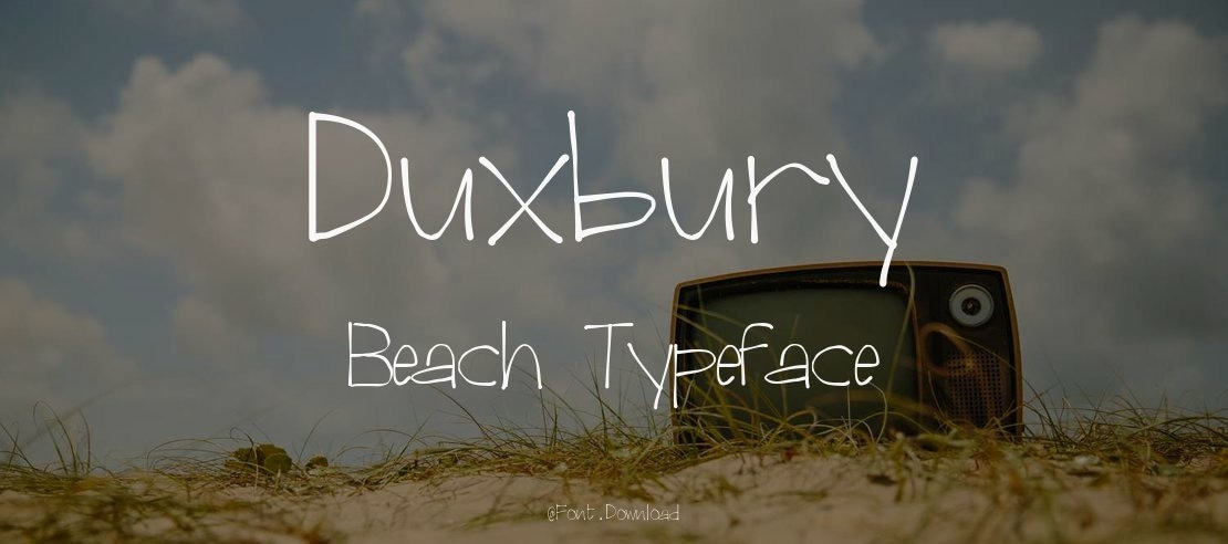 Duxbury Beach Font