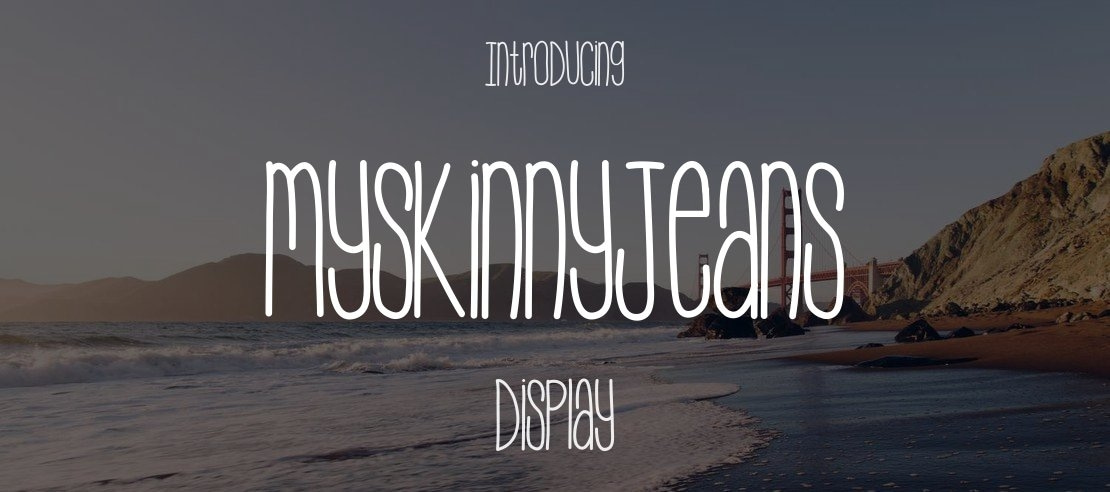 MySkinnyJeans Font