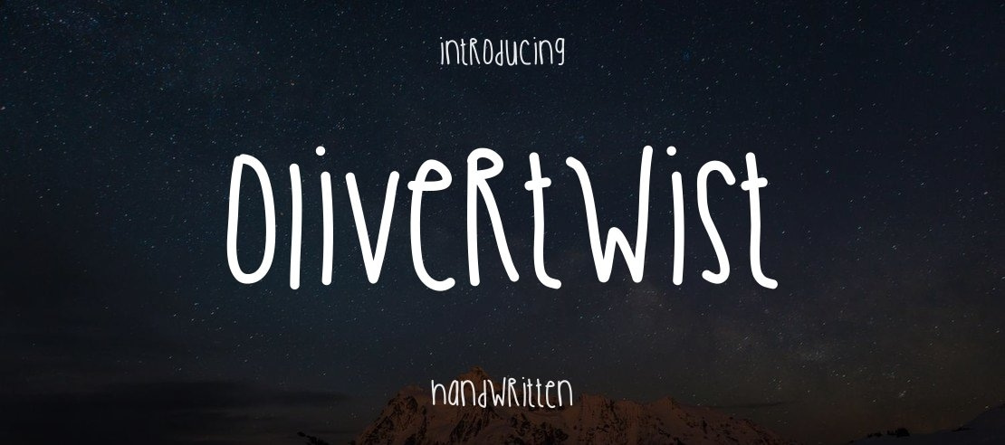 OliverTwist Font