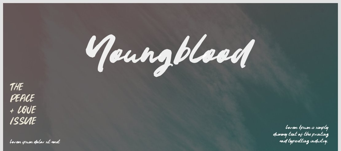 Youngblood Font