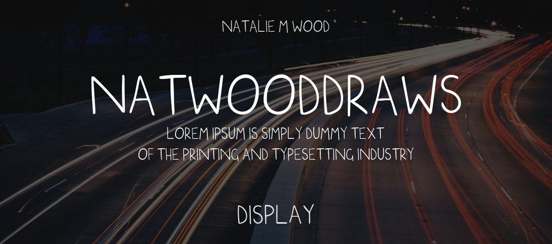 natwooddraws Font