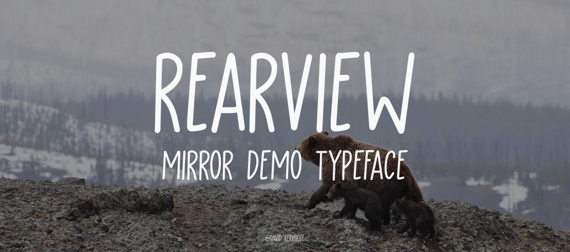 Rearview Mirror DEMO Font