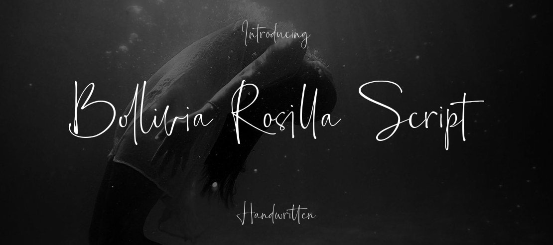 Bollivia Rosilla Script Font