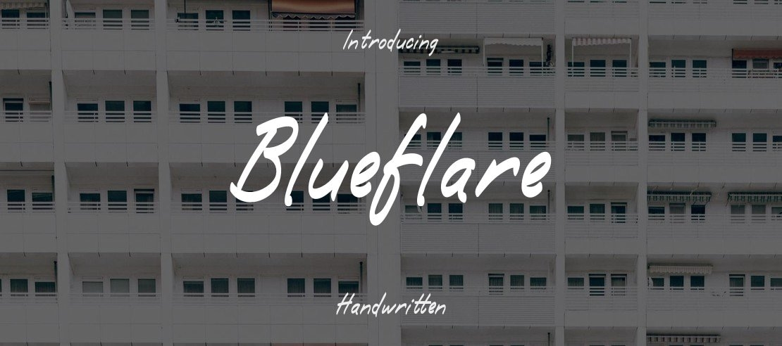Blueflare Font