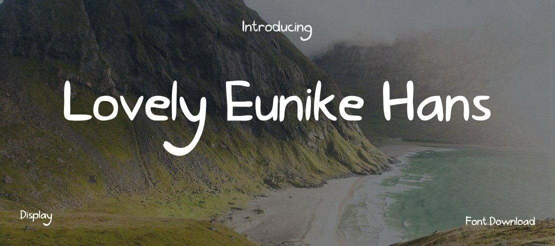 Lovely Eunike Hans Font