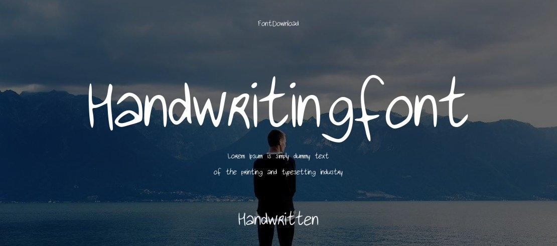 Handwritingfont Font