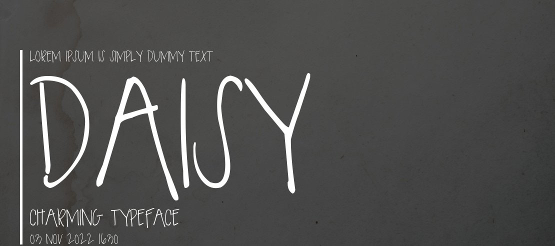 DAISY CHARMING Font