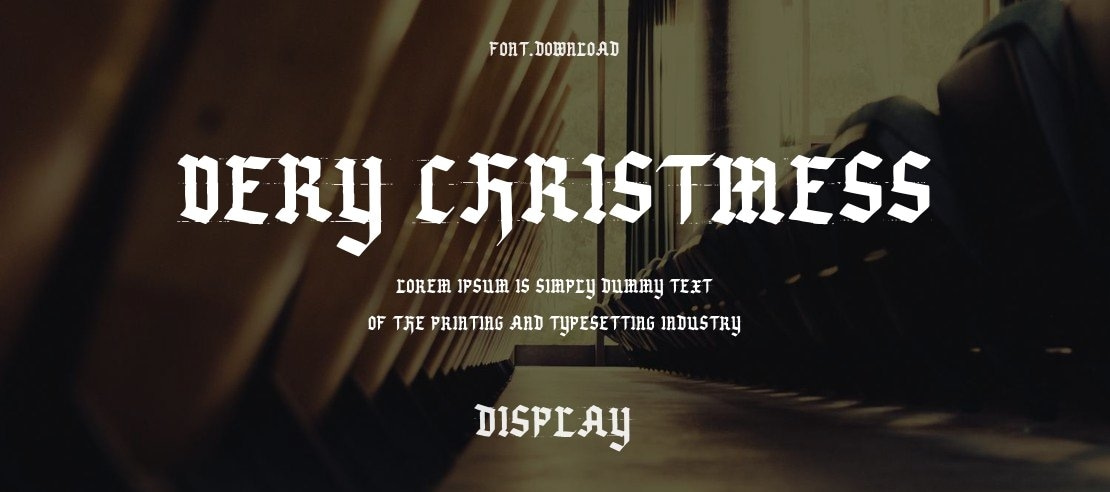 Very Christmess Font