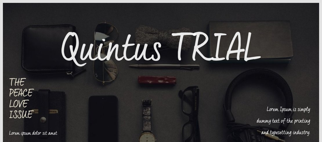 Quintus_TRIAL Font Family