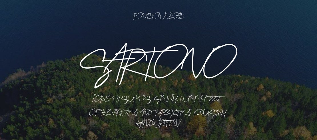 Sartono Font