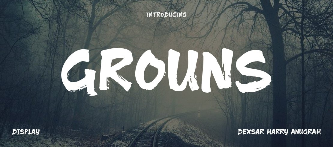 Grouns Font