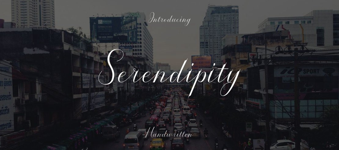 Serendipity Font