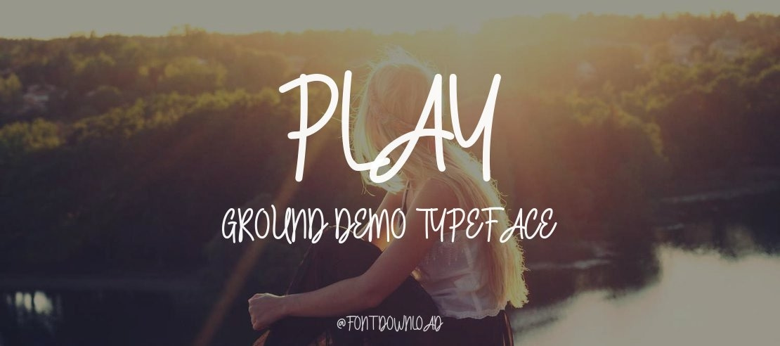 Play Ground DEMO Font