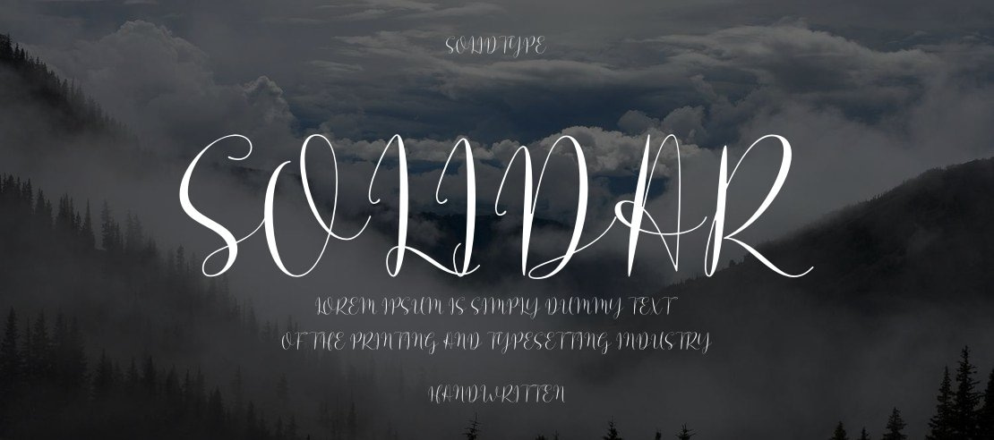 Solidar Font Family