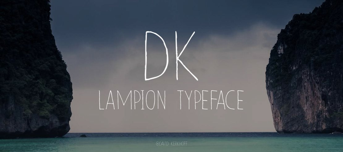 DK Lampion Font