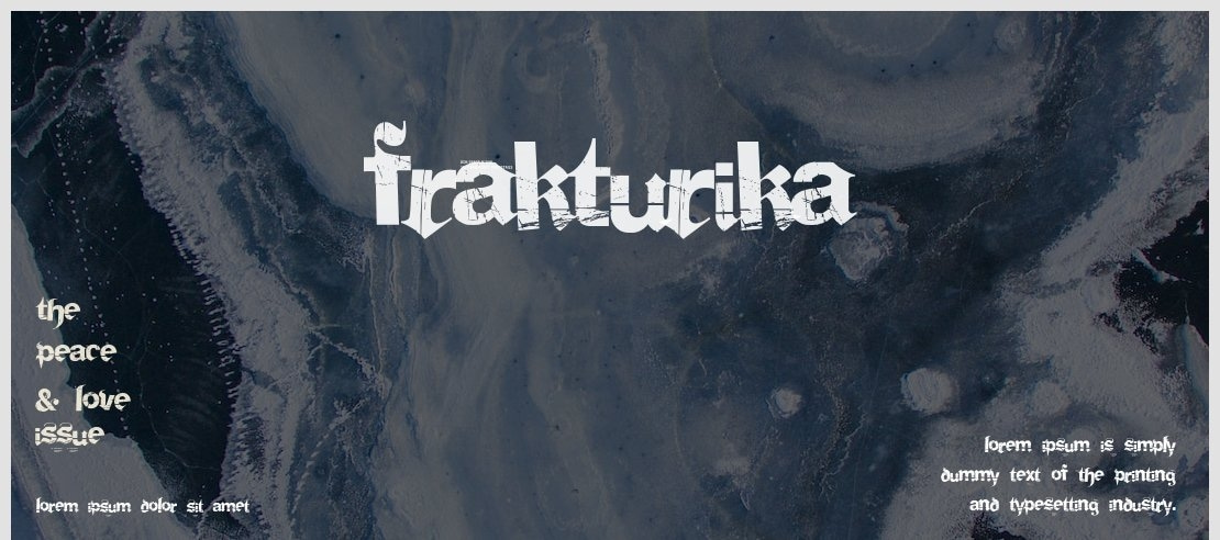 Frakturika Font Family