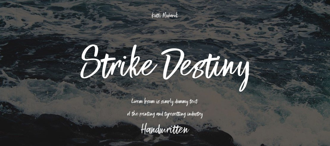 Strike Destiny Font