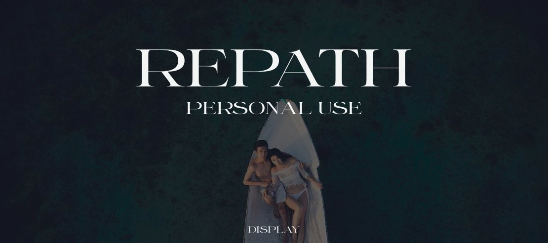 Repath Personal Use Font