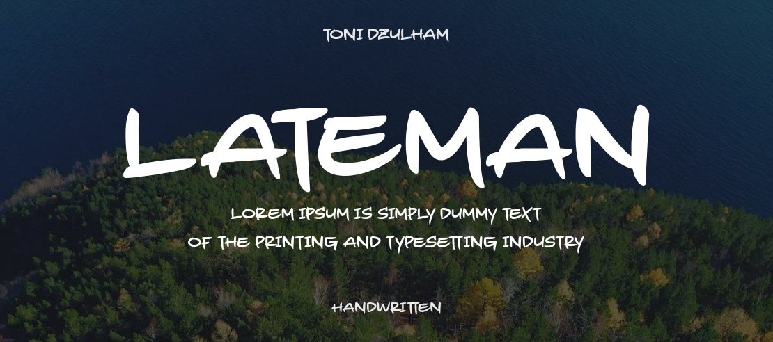 Lateman Font