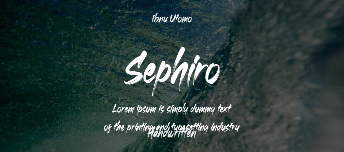 Sephiro Font