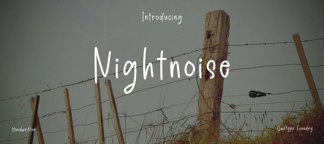 Nightnoise Font