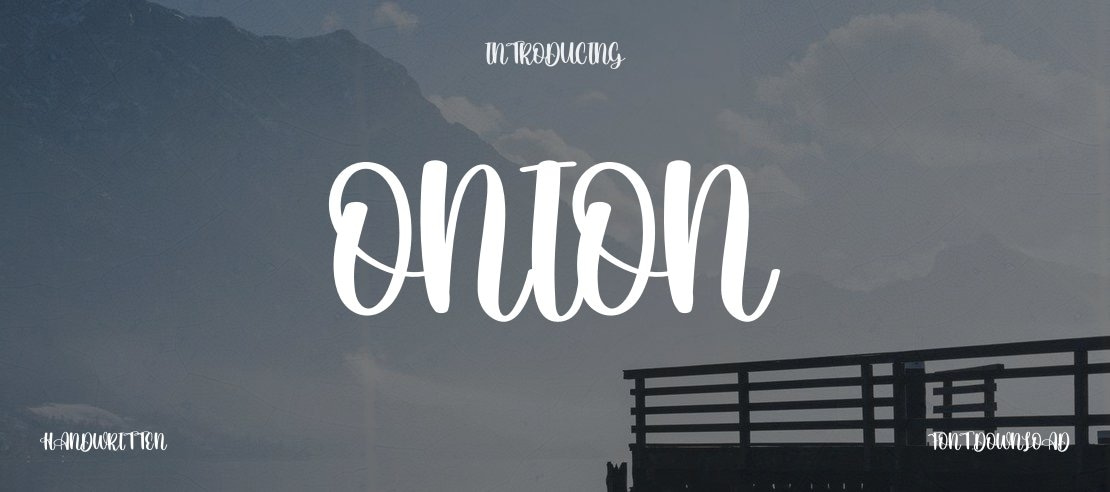 Onion Font