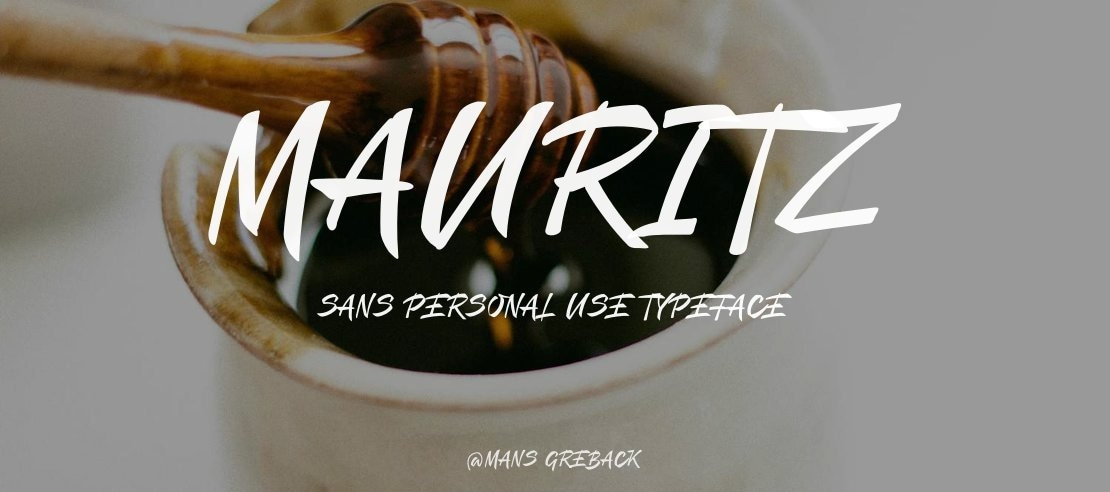 Mauritz Sans PERSONAL USE Font Family