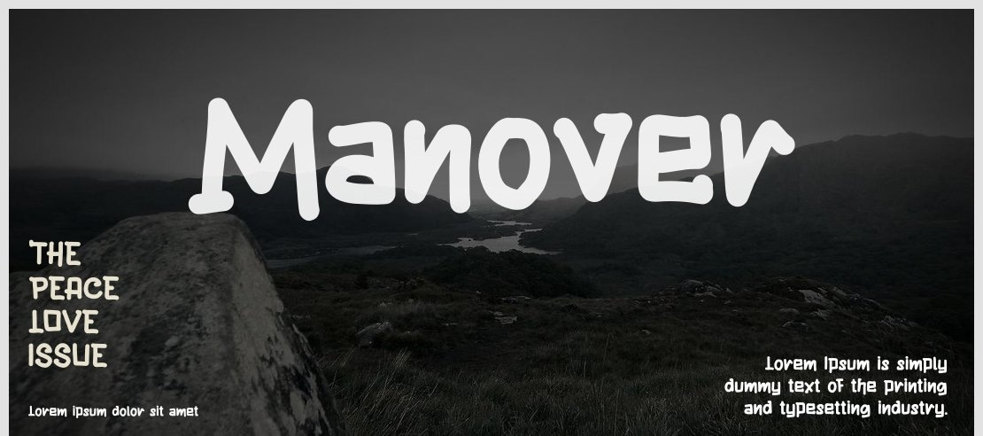 Manover Font