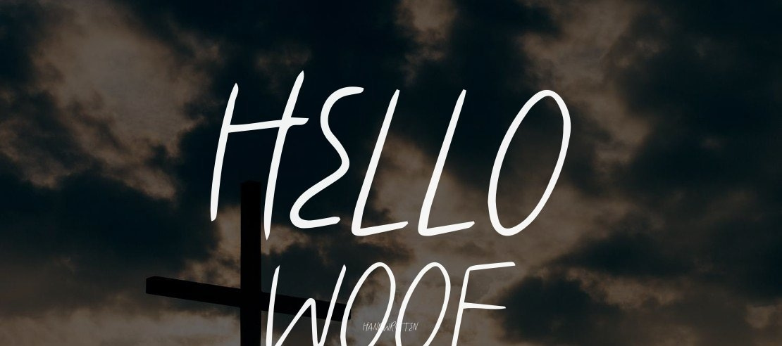 Hello Woof Font Family