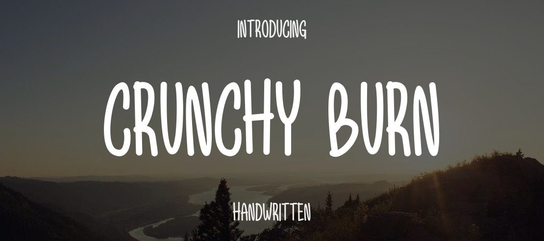 Crunchy Burn Font