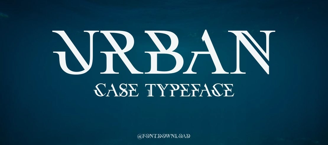 Urban Case Font