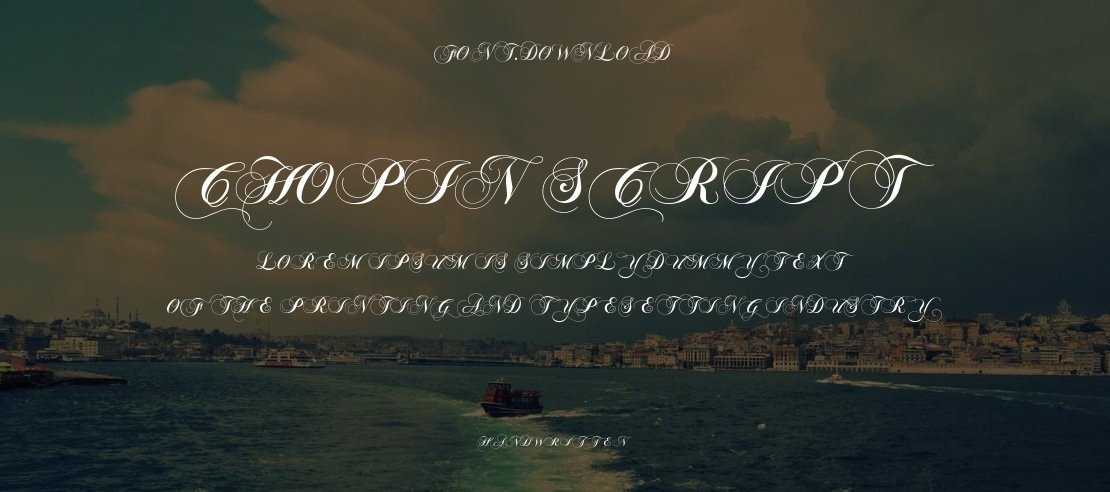 Chopin Script Font